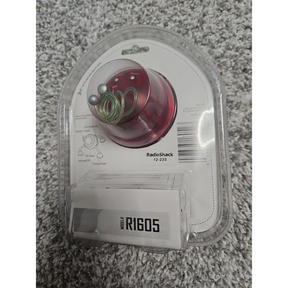 GPX Digital FM Radio R1605RED Brand New Factory Sealed - Picture 2 of 2